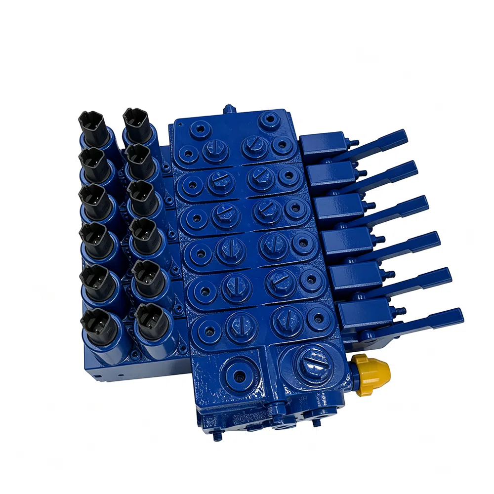 Bloque de válvulas de control hidráulico