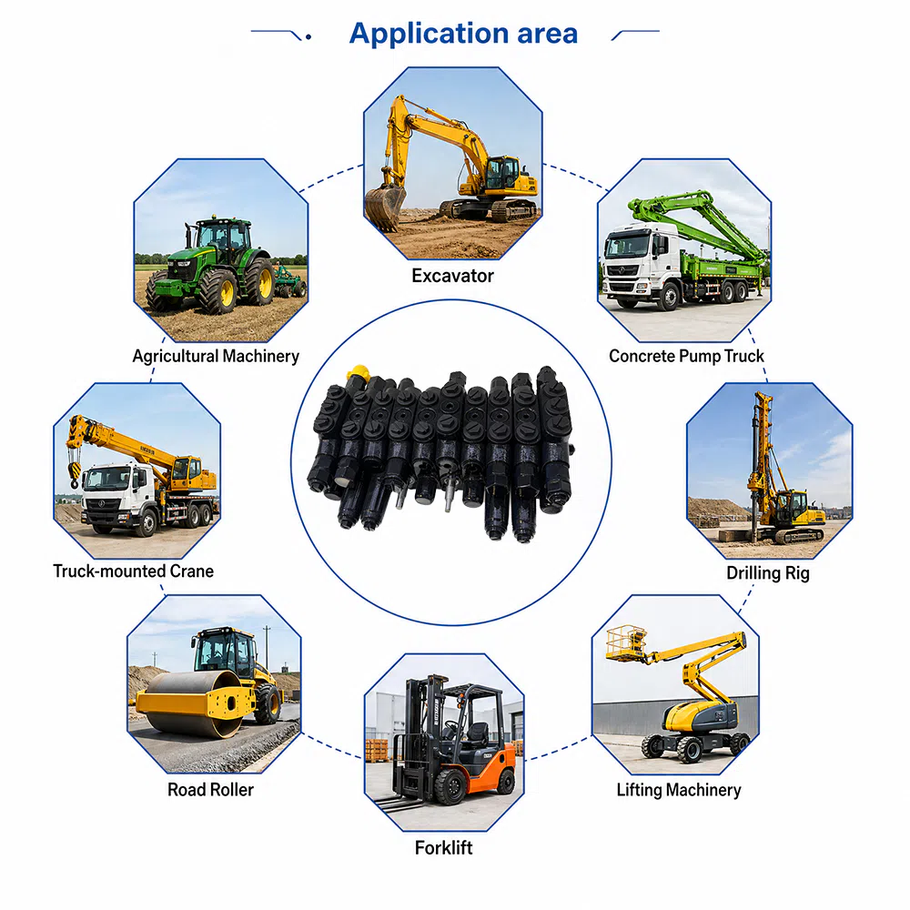 Válvula hidráulica de excavadora.webp