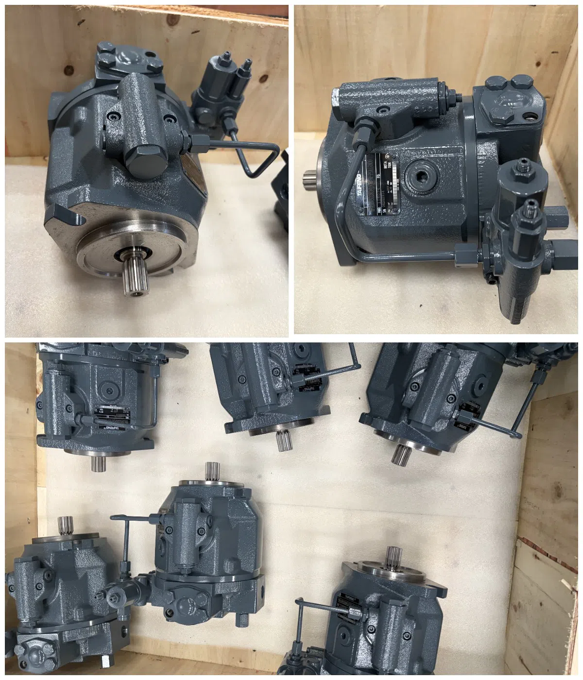 Bomba de pistón axial