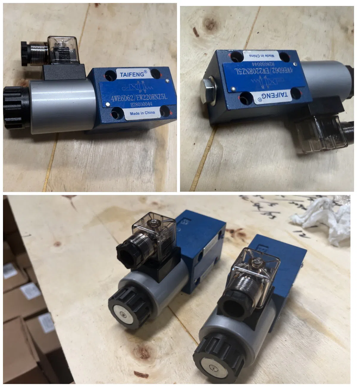 Válvula direccional de solenoide